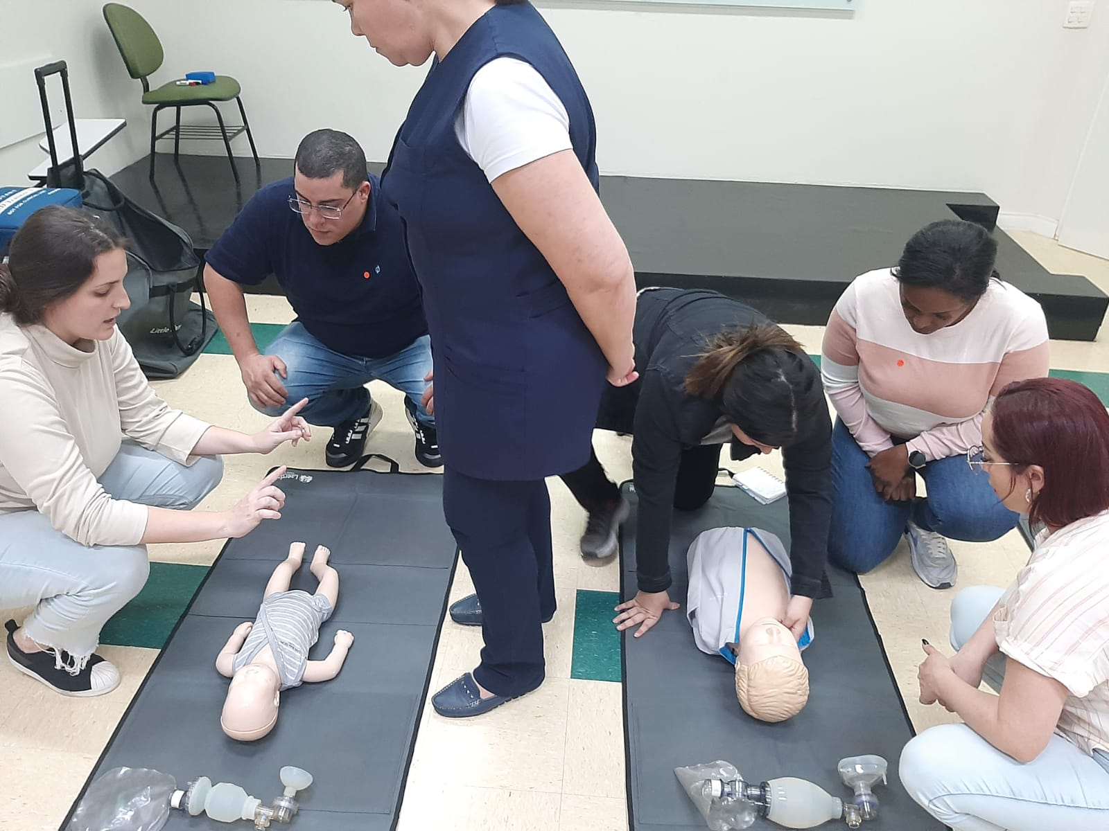 Curso de Emergências Pediátricas capacita profissionais das UPAs de Santo André