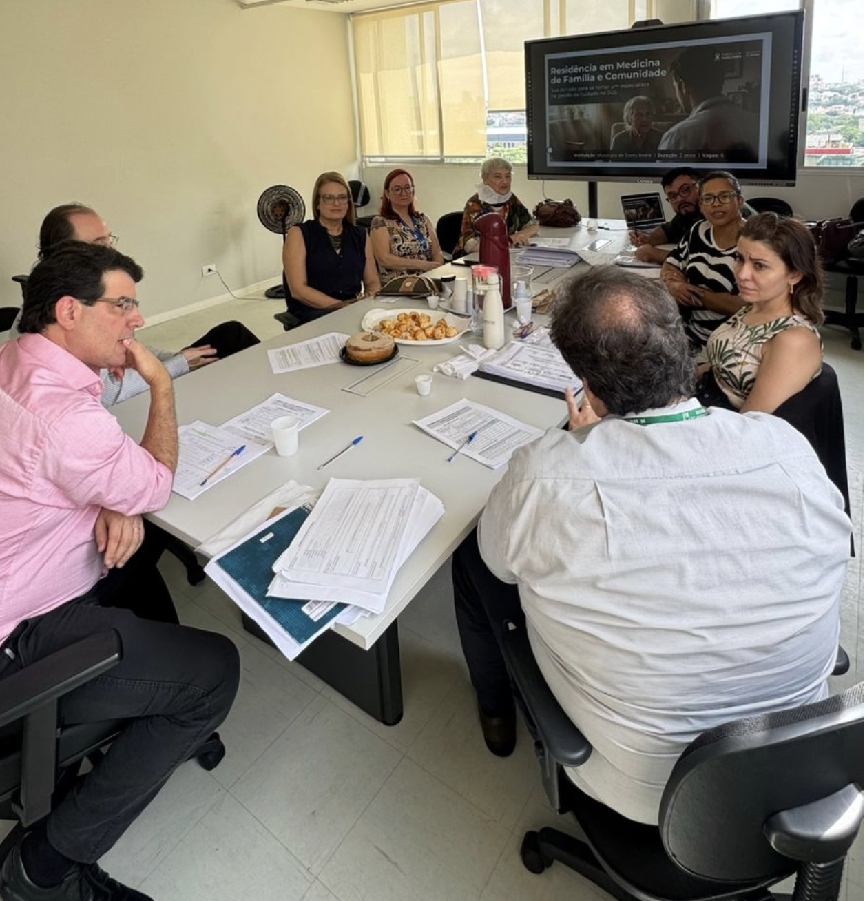 Santo André avança na consolidação da formação médica com visita da Comissão Estadual de Residência Médica