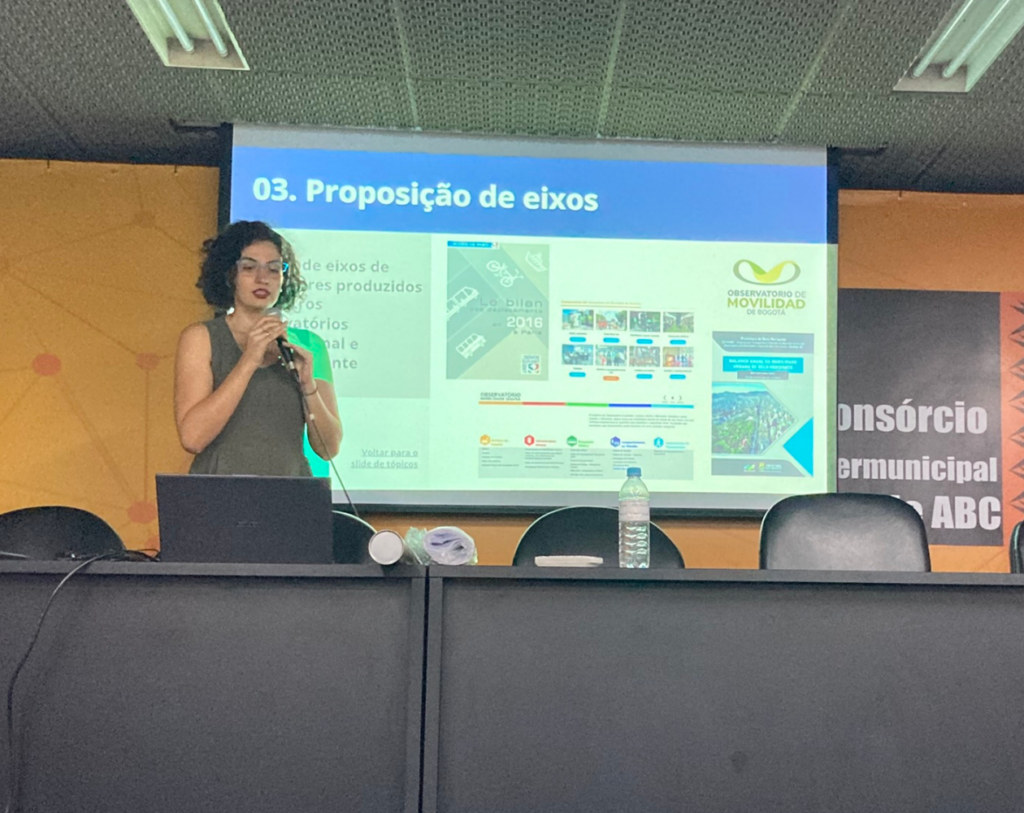 Apresentação da proposição de eixos