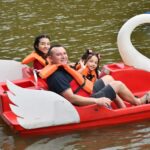 Pedalinho do Parque do Pedroso atrai 3 mil visitantes em um ano após reinauguração