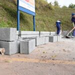 Semasa inicia reforma da Estação de Coleta Cata Preta