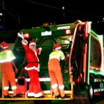 Garis levam a magia do Natal para as ruas de Santo André