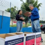 Ação de troca gratuita de lâmpadas chega a cinco novas Estações de Coleta de Santo André